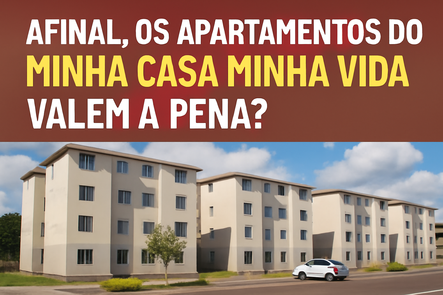 Afinal, os apartamentos do Minha Casa, Minha Vida valem a pena?