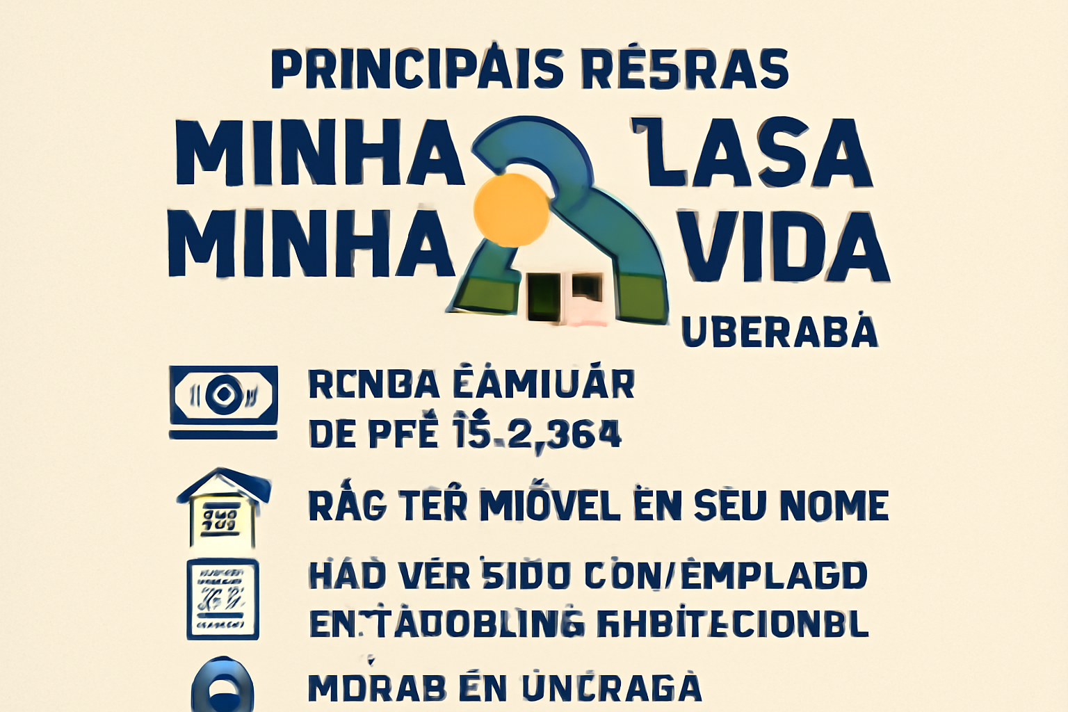 Principais regras do Minha Casa, Minha Vida