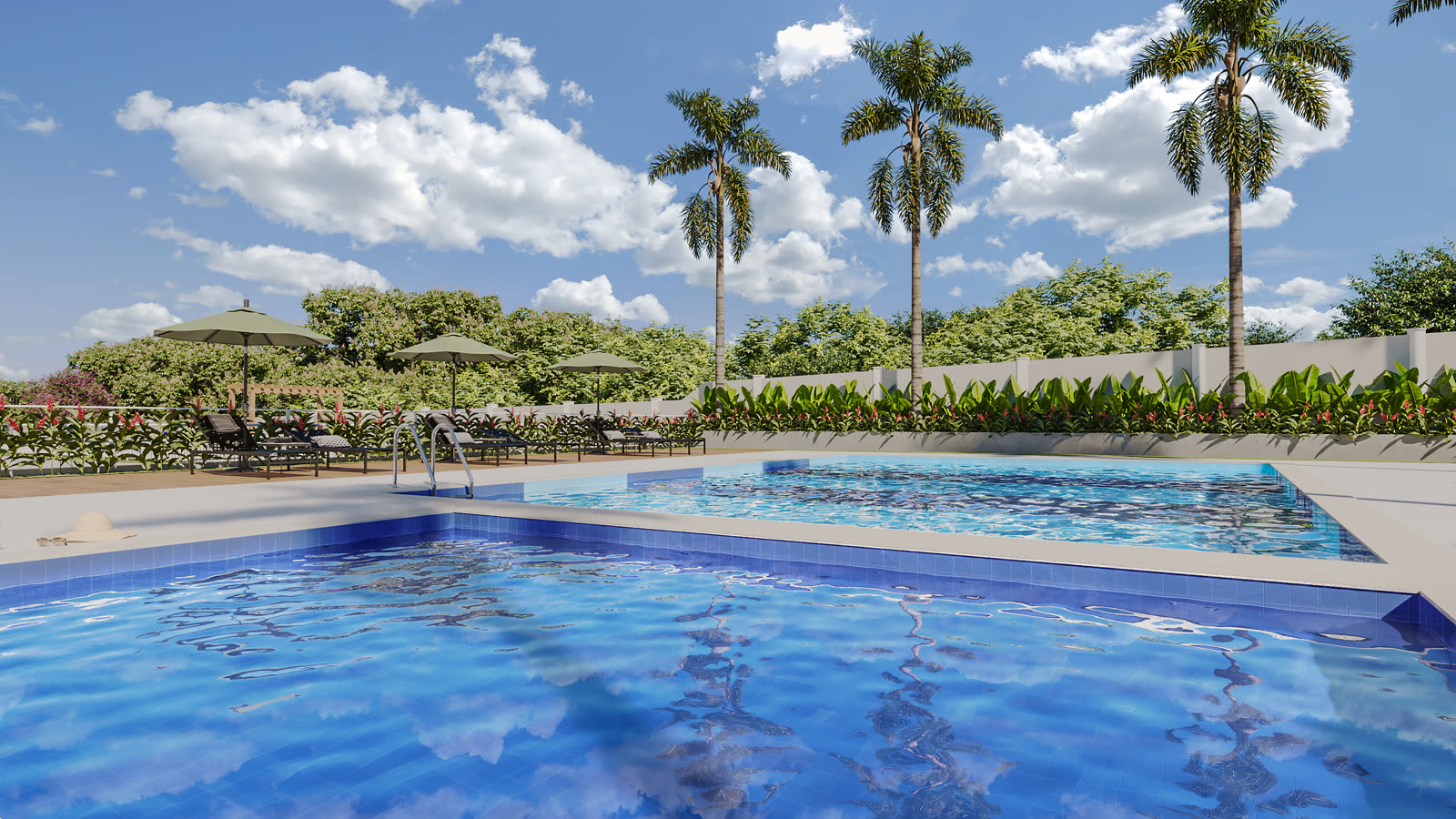 Piscina — pronta